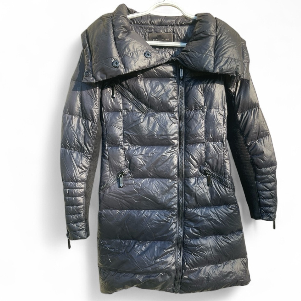 BCBGMAXAZRIA Women's Black Down Puffer Jacket - Size XS - Picture 2 of 16